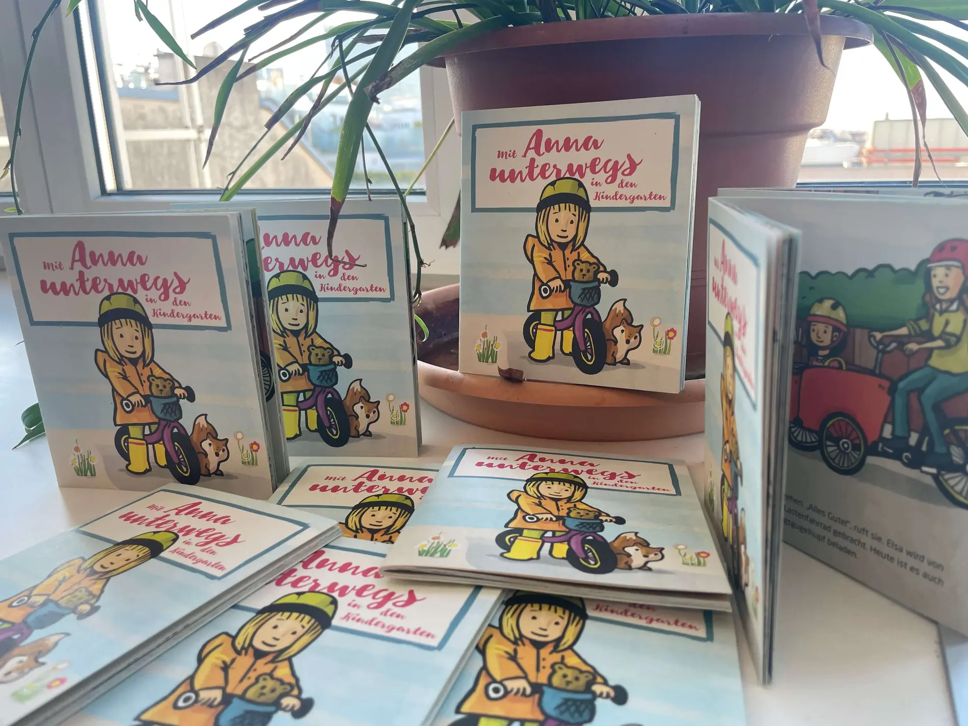 Kinderbüchleich Anna unterwegs