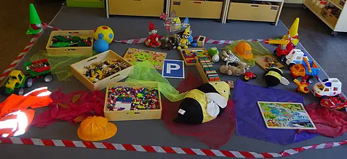 Parkplatz Gruppenraum