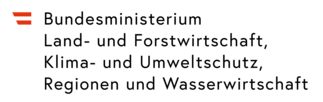 Logo Bundesministerium für Land- und Forstwirtschaft, Klima- und Umweltschutz, Regionen und Wasserwirtschaft.