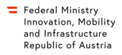 Logo Bundesministerium für Innovation, Mobilität und Infrastruktur.